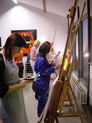 Art-in-tact schilderworkshop op locatie