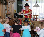 Clown Kiko ballonnenclown kinderfeestje