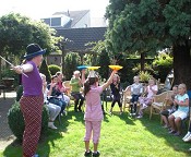 Clown Kiko circus workshop kinderen