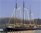 Pannekoekschip Johanna in Almere-Haven