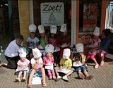 Zoet kinderfeestje taartje maken Bergum