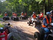 bedrijfsuitje quad rijden